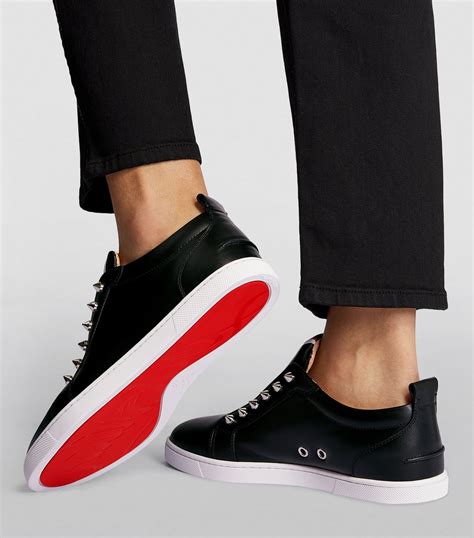 christian louboutin slip on sneakers.